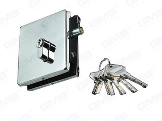 Stainless Steel Commercial Glass Door Security Lock Sliding Door Lock (054)