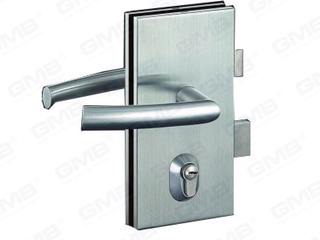 Stainless Steel Commercial Glass Door Security Lock Sliding Door Lock (18B)