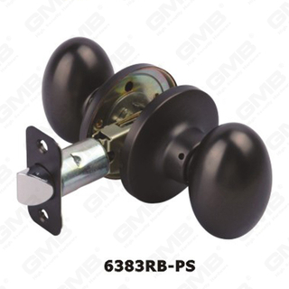 Modern Style ANSI Standard Tubular Knob Lock Square Drive Spindle Key Tubular Knob Lock (6383RB-PS)