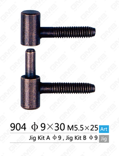 Interchangeability Furniture T Type Hinge with two pins [904 φ9×30]