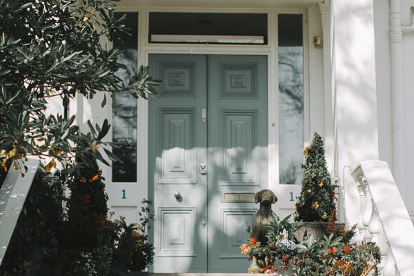 Home use exterior door