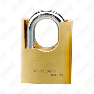 Cam lock mechanism system available Shackle Protected Brass Padlock (030)