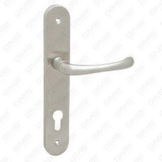 Oxygenate Aluminium Door Handle on Plate Plate Door Handle (215B)