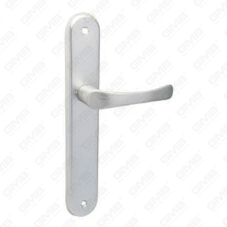 Oxygenate Aluminium Door Handle on Plate Plate Door Handle (252)