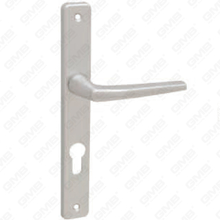 Oxygenate Aluminium Door Handle on Plate Plate Door Handle (214C)