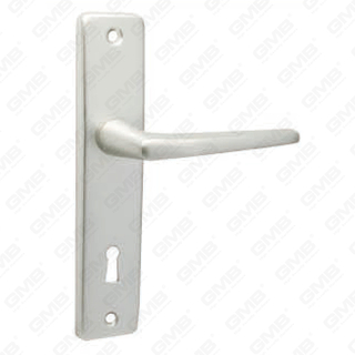 Oxygenate Aluminium Door Handle on Plate Plate Door Handle (214)