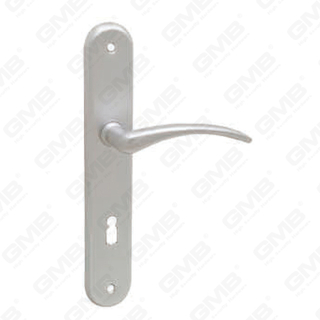 Door Handle Pull Wooden Door Hardware Handle Lock Door Handle on Plate for Mortise Lockset by Zinc Alloy or Steel Door Plate Handle (249)