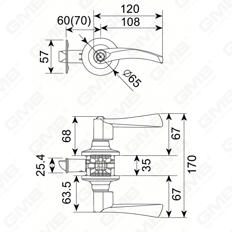 05 PUSH-BUTTON TUBULAR LEVER LOCK 8011 8011 05 PUSH-BUTTON TUBULAR LEVER LOCK 8011 8011