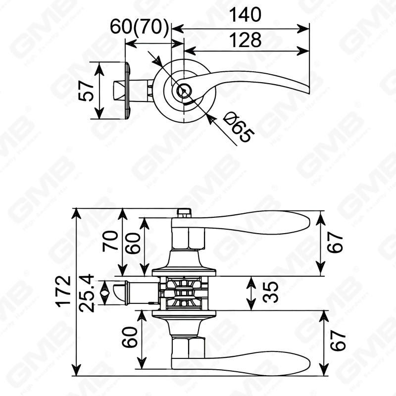 05 PUSH-BUTTON TUBULAR LEVER LOCK 8006 8006 05 PUSH-BUTTON TUBULAR LEVER LOCK 8006 8006