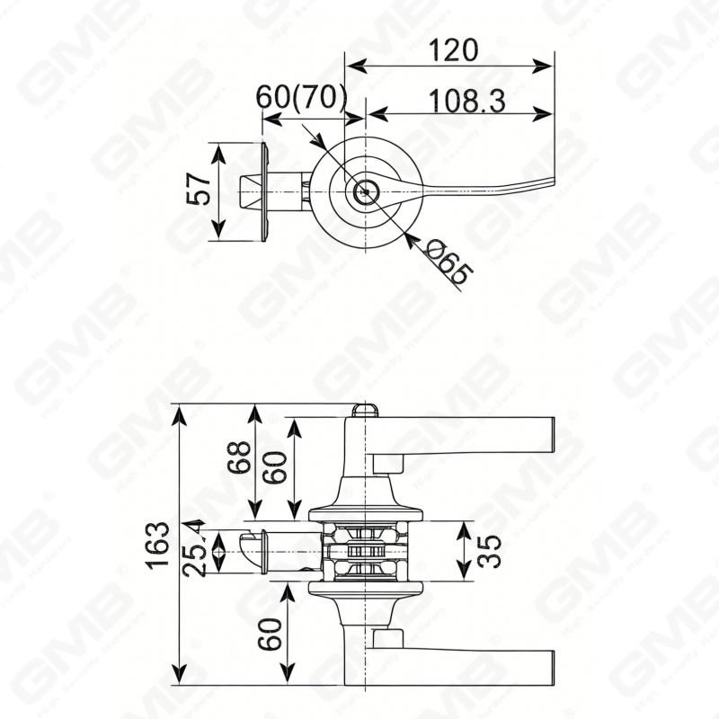 05 PUSH-BUTTON TUBULAR LEVER LOCK 8010 8010 05 PUSH-BUTTON TUBULAR LEVER LOCK 8010 8010