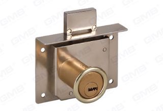 Zinc Alloy Square Cabinet Tongue Drawer Furniture Desk Locks (8110-C)