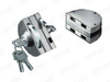 Stainless Steel Commercial Glass Door Security Lock Sliding Door Lock (666A)
