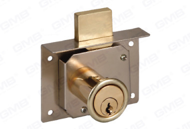 Zinc Alloy Square Cabinet Tongue Drawer Furniture Desk Locks (317)