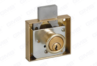 Zinc Alloy Square Cabinet Tongue Drawer Furniture Desk Locks (DL-02-20BP)
