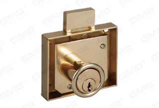 Zinc Alloy Square Cabinet Tongue Drawer Furniture Desk Locks (7725BP)