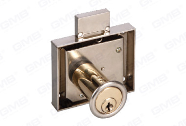 Zinc Alloy Square Cabinet Tongue Drawer Furniture Desk Locks (113SA-10BP)