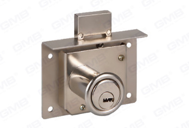 Zinc Alloy Square Cabinet Tongue Drawer Furniture Desk Locks (8190C)