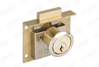 Zinc Alloy Square Cabinet Tongue Drawer Furniture Desk Locks (420-25)