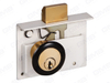 Zinc Alloy Square Cabinet Tongue Drawer Furniture Desk Locks (7731)