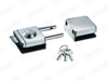 Stainless Steel Commercial Glass Door Security Lock Sliding Door Lock (003A)