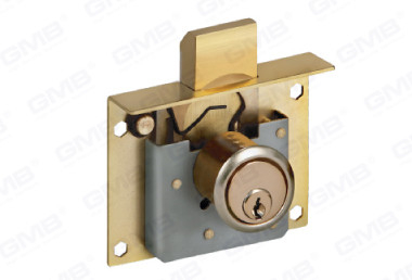 Zinc Alloy Square Cabinet Tongue Drawer Furniture Desk Locks (7472)