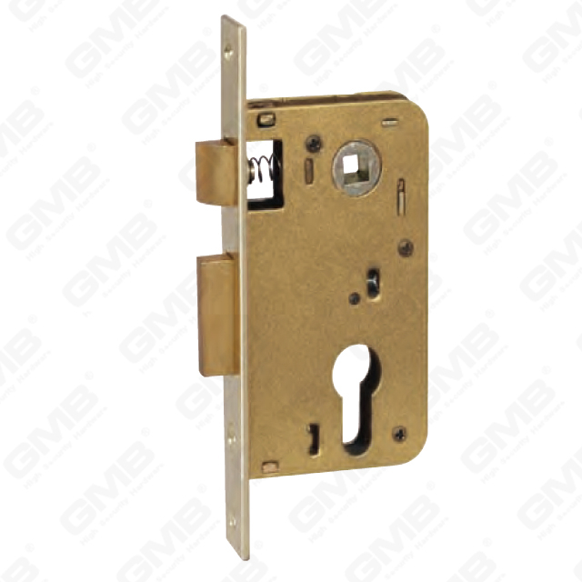 High Security Mortise Door lock Steel Zamak deadbolt Steel Zamak latch cylinder hole Lock Body (7011S)