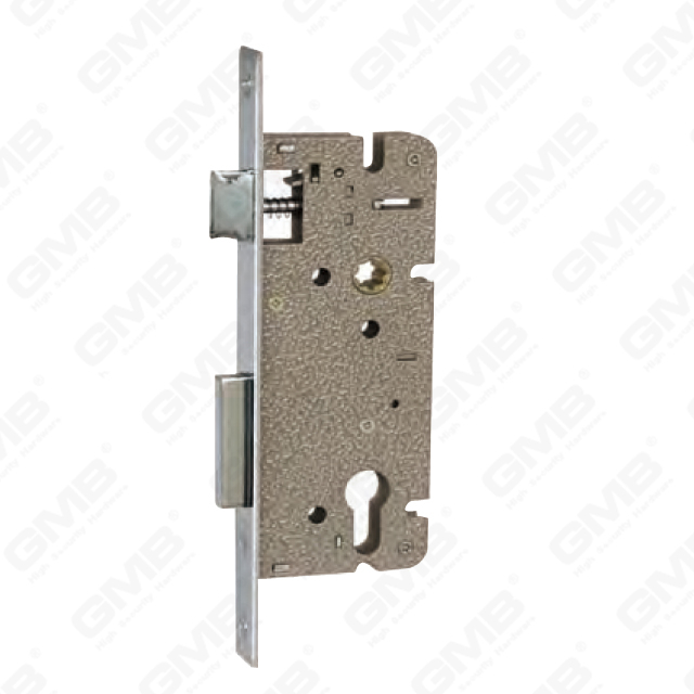 High Security Mortise Lock Body Brass OR Steel deadbolt Brass or Zamak latch Door Lock (7018)