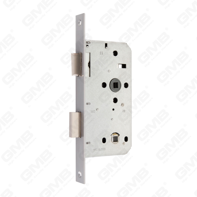 High Security Mortise Door Lock Steel Zamak deadbolt Zamak latch Steel Forend Lock Body (WC78.50S 55S 60S)