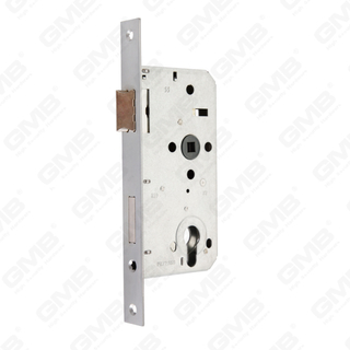 High Security Mortise Door Lock Steel Zamak deadbolt Zamak latch Steel Forend Lock Body (PZ72.50S 55S 60S)