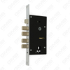 High Security Mortise Door Lock 4 square pin Steel deadbolt Zamak latch cylinder hole Lock Body (PAH01)