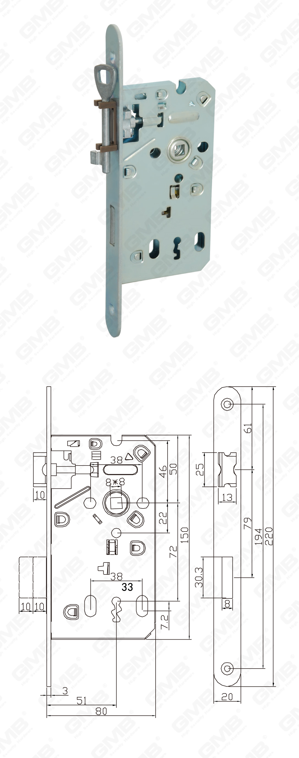 02 Mortise Lock第三部分_Z7504Z-K-34