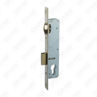 High Security Aluminum Door Lock Narrow Lock cylinder hole roller latch lock Lock Body (153-20R 25R 30R 35R )