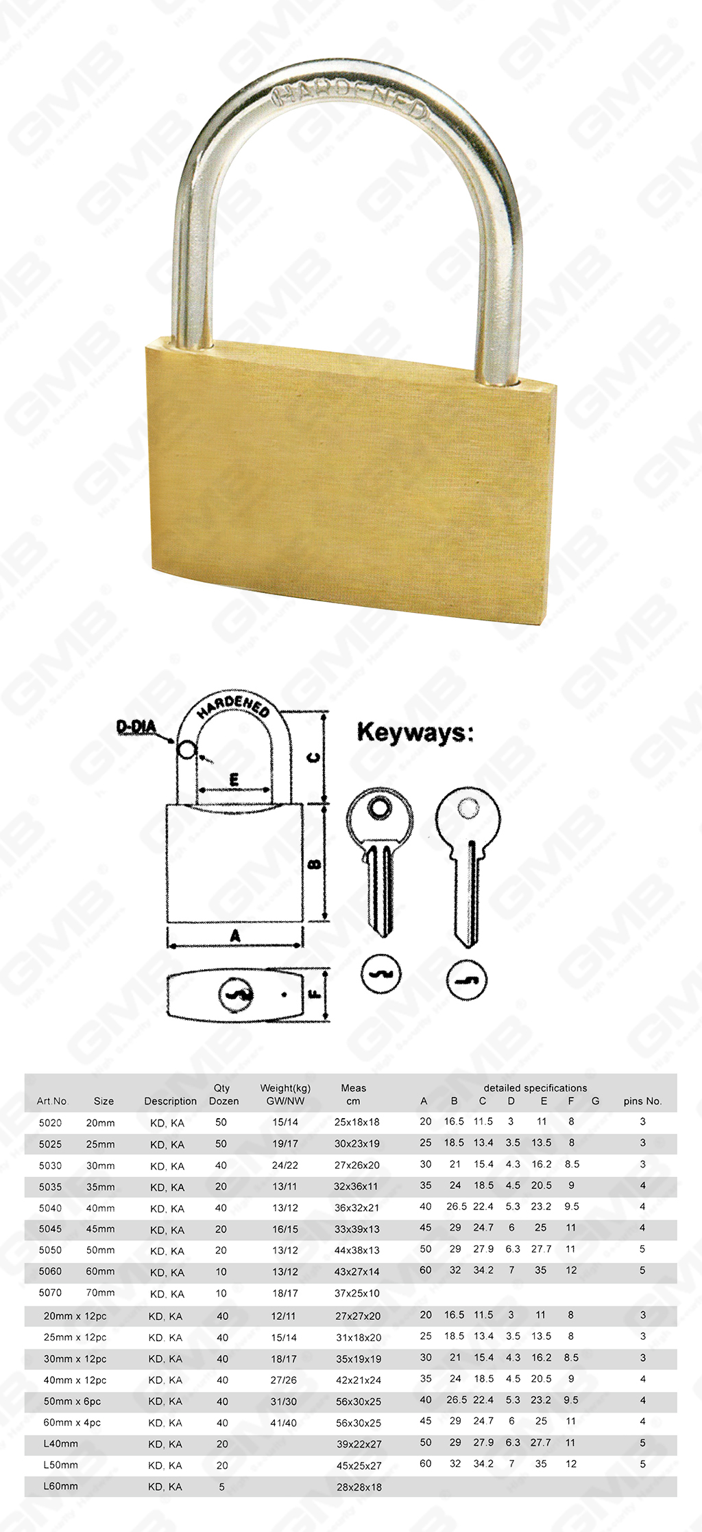 挂锁网站图2_【050】THIN TYPE BRASS PADLOCK-22