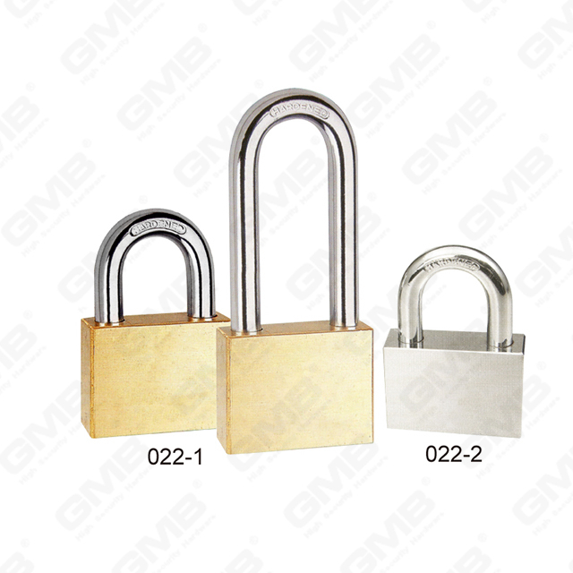 Double ball locking Brass Disc Padlock (022)