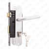 High Security Door Lock set with latch bolt cylinder hole Lock set Lock case lock handle (114)