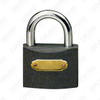 Half Brass And Steel Cylinder GREY IRON PADLOCK (001-G)