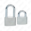 Iron lock body with silver spray-paint surface Oval Iron Padlock (088)