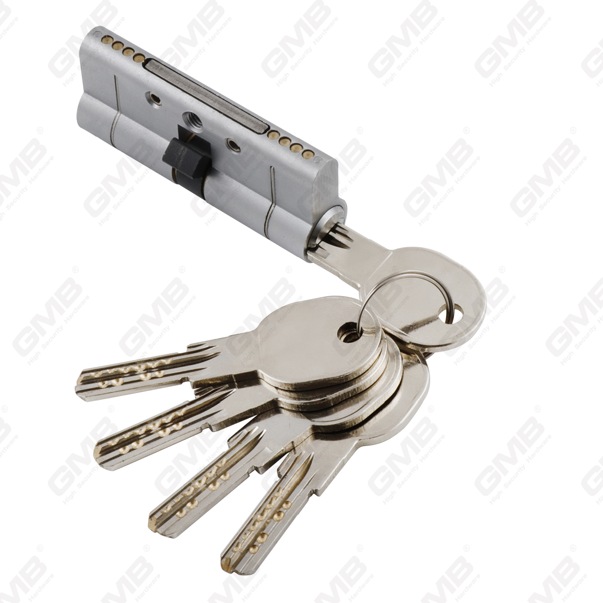 High security cylinder up & down line pins with breaker strip and snap (GMB-CY-46)