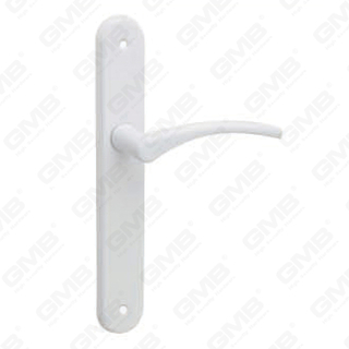 Door Handle Pull Wooden Door Hardware Handle Lock Door Handle on Plate for Mortise Lockset by Zinc Alloy or Steel Door Plate Handle (3410)