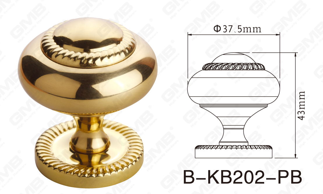 06 Brass Handle _B-KB202-PB-76