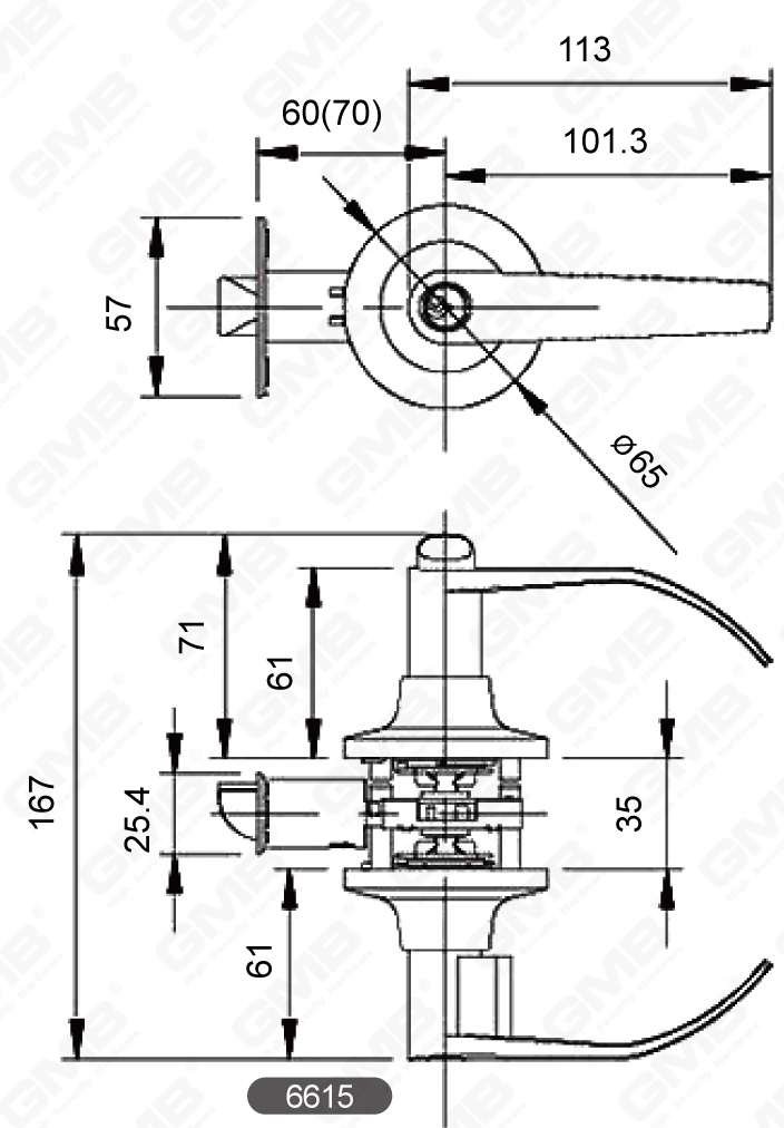 03 Tubular Lever Lock Series-20