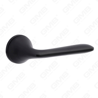 New Modern House Decoration Aluminum Door Handle on Round Rosette