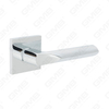 New Modern House Decoration Aluminum Door Handle on Round Rosette