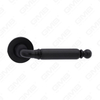 New Modern House Decoration Aluminum Door Handle on Round Rosette