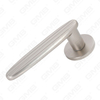 New Modern House Decoration Aluminum Door Handle on Round Rosette