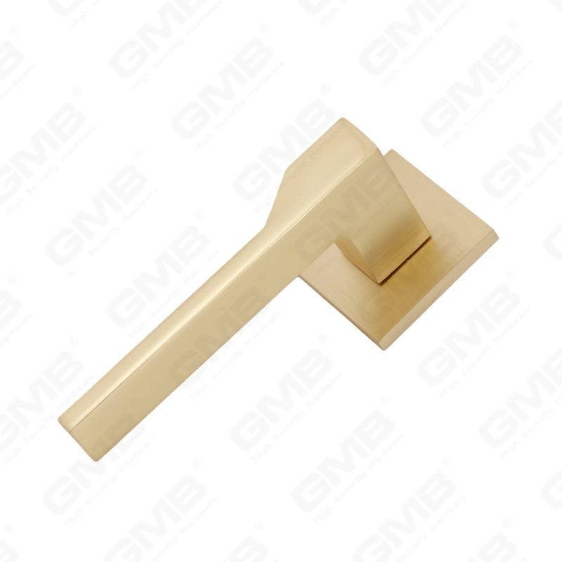 New Modern House Decoration Aluminum Door Handle on Round Rosette