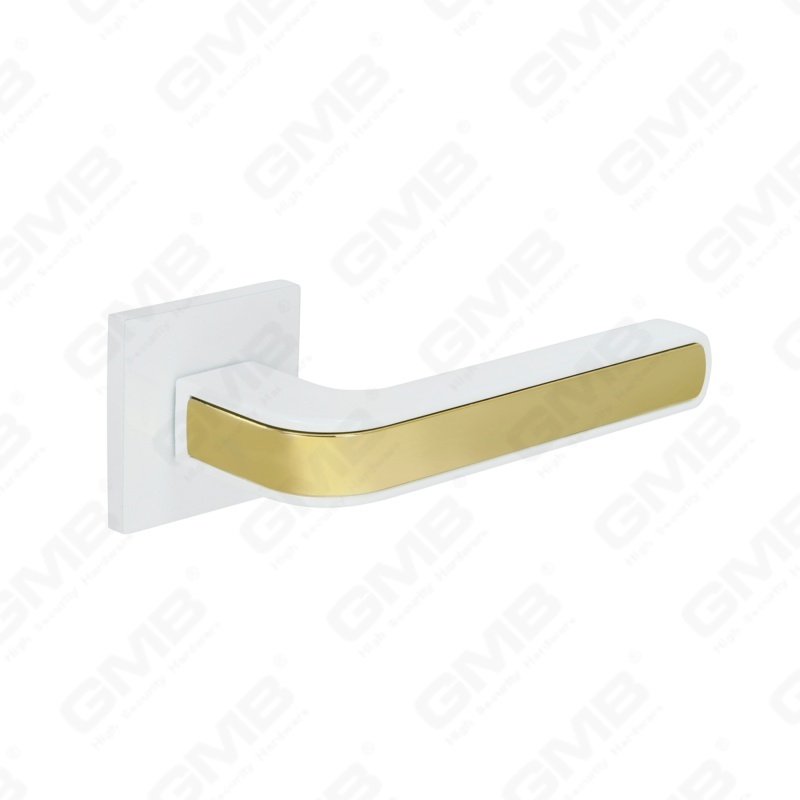 New Modern House Decoration Aluminum Door Handle on Round Rosette