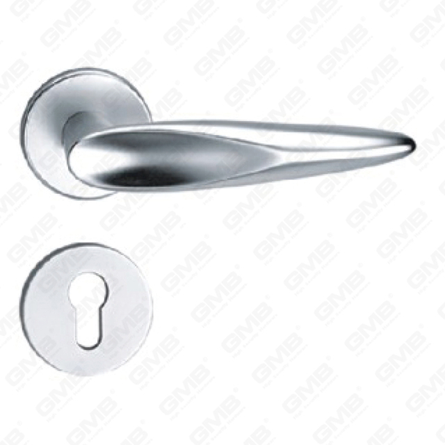 Oxygenate Aluminium Door Handle on Plate Plate Door Handle (GF808-G57)
