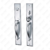Oxygenate Aluminium Door Handle on Plate Plate Door Handle (GB-2)