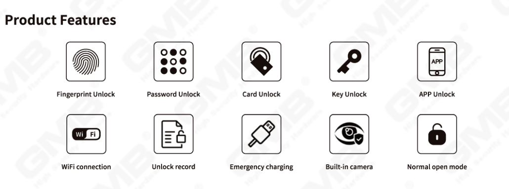 Smart Lock With Camera (933)